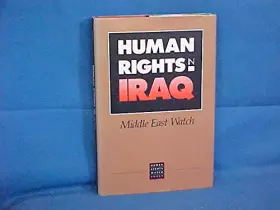 Couverture du produit · Human Rights in Iraq