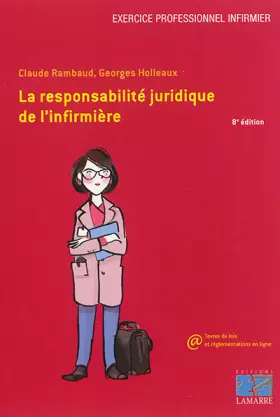 Couverture du produit · La responsabilité juridique de l'infirmière