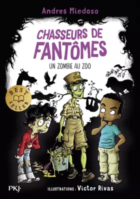 Couverture du produit · Chasseurs de fantômes - tome 04 : Un Zombie au zoo (4)