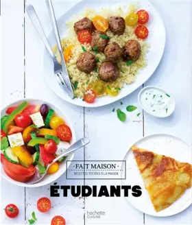 Couverture du produit · Etudiants: Recettes gourmandes testées dans une kitchenette
