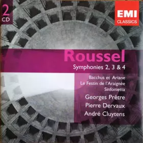 Couverture du produit · Symphonies 2, 3 & 4 / Bacchus Et Ariane / Le Festin De L'Araignée / Sinfonietta