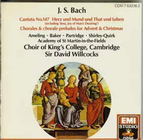 Couverture du produit · Cantata No. 147 "Herz Und Mund Und That Und Leben" / Chorales & Chorale Preludes For Advent & Christmas