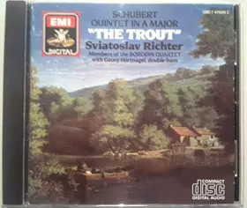 Couverture du produit · SCHUBERT Quintet In A Major THE TROUT Sviatoslav Richter with Borodin Quartet