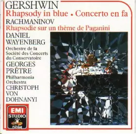 Couverture du produit · Rhapsody In Blue / Concerto En Fa / Rhapsodie Sur Un Thème De Paganini