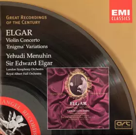 Couverture du produit · Violin Concerto / 'Enigma' Variations
