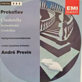 Couverture du produit · Cinderella  Aschenbrödel  Cendrillon - Ballet In Three Acts - Op. 87 - Highlights/Querschnitt/Extraits