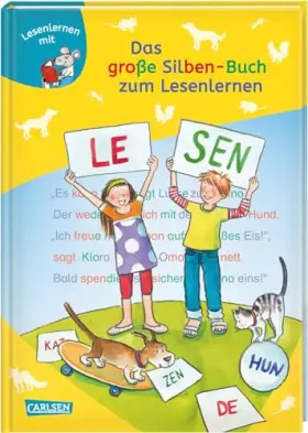 Couverture du produit · LESEMAUS zum Lesenlernen Sammelbände: Das große Silben-Buch zum Lesenlernen: Extra Lesetraining – Lesetexte mit farbiger Silben