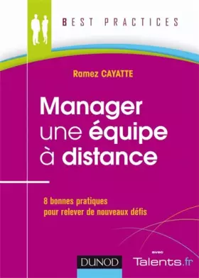 Couverture du produit · Manager une équipe à distance: 8 bonnes pratiques pour relever de nouveaux défis