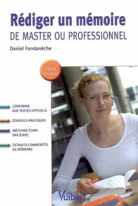 Couverture du produit · Rédiger un mémoire de master ou professionnel