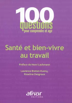 Couverture du produit · Santé et bien vivre au travail