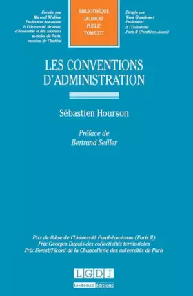 Couverture du produit · Les Conventions d'administration Tome 277