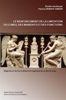 Couverture du produit · Renforcement de la limitation du cumul des mandats et des fonctions