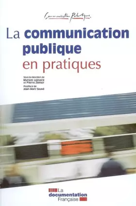 Couverture du produit · La communication publique en pratiques