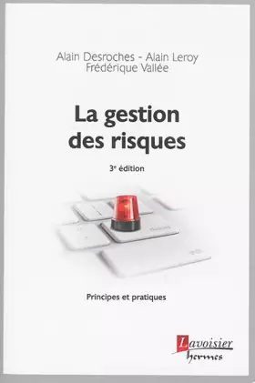 Couverture du produit · La gestion des risques: Principes et pratiques
