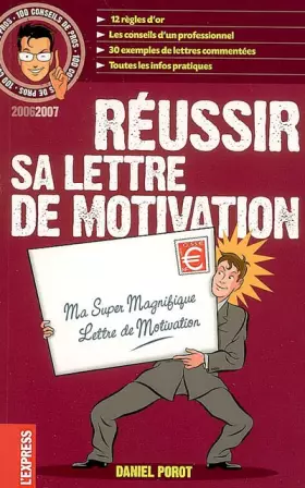 Couverture du produit · Réussir sa lettre de motivation