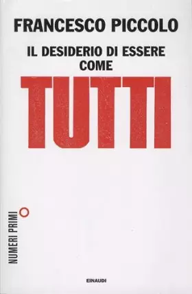 Couverture du produit · Il desiderio di essere come tutti
