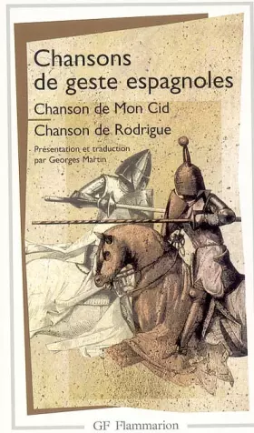Couverture du produit · Chansons de geste espagnoles : Chanson de Mon Cid - Chanson de Rodrigue