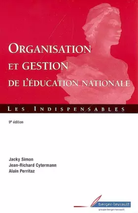 Couverture du produit · Organisation et gestion de l'Education nationale