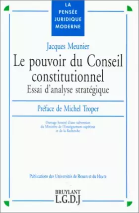 Couverture du produit · la pensee juridique