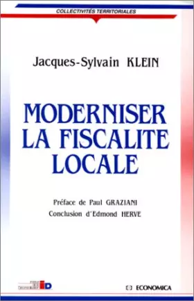 Couverture du produit · Moderniser la fiscalité locale