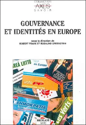 Couverture du produit · Gouvernance et identité en Europe