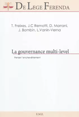 Couverture du produit · La gouvernance multi-level