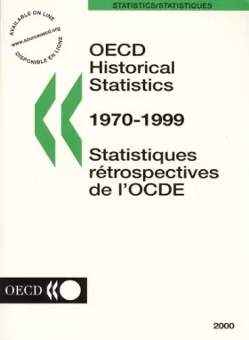 Couverture du produit · Oecd Historical Statistics 1970/1999: 2000 Edition
