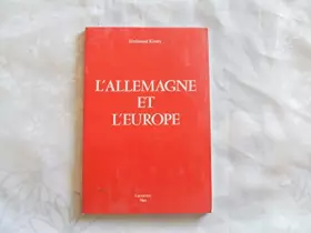 Couverture du produit · L'Allemagne et l'Europe