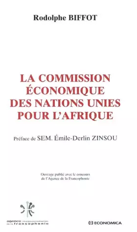 Couverture du produit · la commission economique des nations unies pour l'Afrique