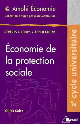 Couverture du produit · Economie de la protection sociale