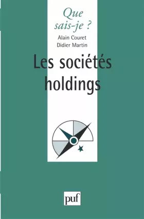 Couverture du produit · Les sociétés holdings