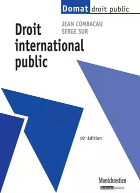 Couverture du produit · Droit international public
