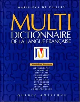 Couverture du produit · Multidictionnaire de la langue française