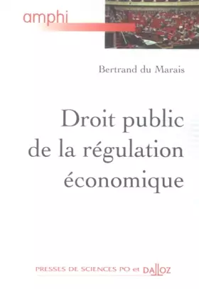 Couverture du produit · Droit de la régulation économique