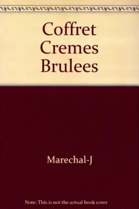 Couverture du produit · Coffret Cremes Brulees