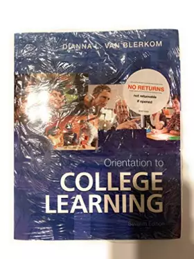 Couverture du produit · Orientation to College Learning
