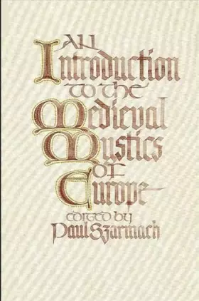 Couverture du produit · An Introduction to the Medieval Mystics of Europe