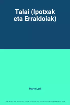 Couverture du produit · Talai (Ipotxak eta Erraldoiak)