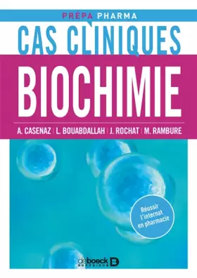 Couverture du produit · Cas cliniques en biochimie