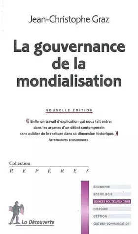 Couverture du produit · La gouvernance de la mondialisation