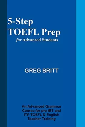 Couverture du produit · 5-Step TOEFL Prep for Advanced Students