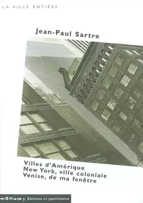 Couverture du produit · VILLES D'AMERIQUE, NEW YORK COLONIALE, VENISE DE MA FENETRE
