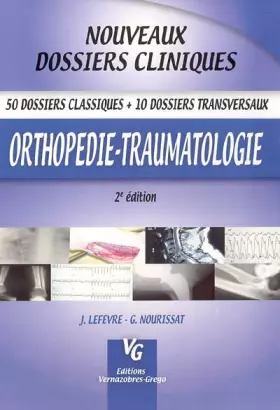 Couverture du produit · Orthopédie - Traumatologie