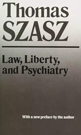 Couverture du produit · Law, Liberty, and Psychiatry