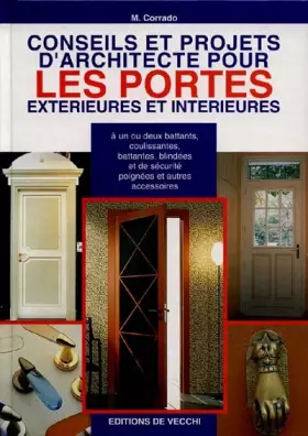Couverture du produit · Conseils et projets d'architecte pour les portes