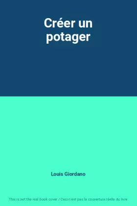 Couverture du produit · Créer un potager