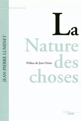 Couverture du produit · La Nature des choses
