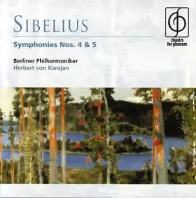 Couverture du produit · Sibelius: Symphonies 4 & 5 [Import]