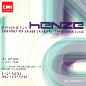 Couverture du produit · Symphonies 7 & 9 / Barcarola Per Grande Orchestra / Three Auden Songs