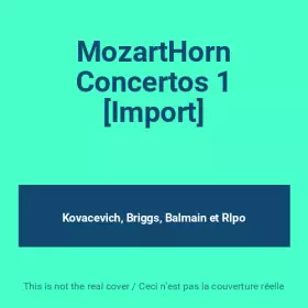 Couverture du produit · MozartHorn Concertos 1 [Import]
